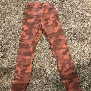 Lululemon camo leggings